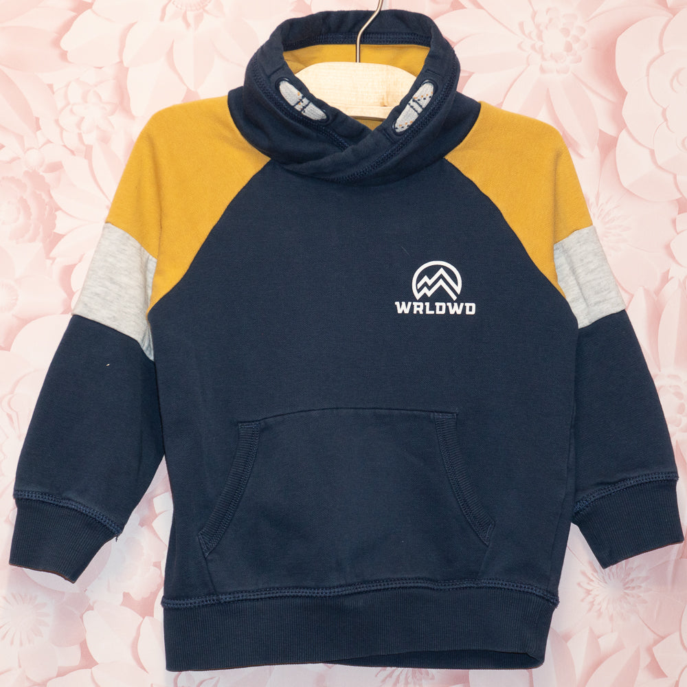 Cowl Neck Sweatshirt Size 3/4T