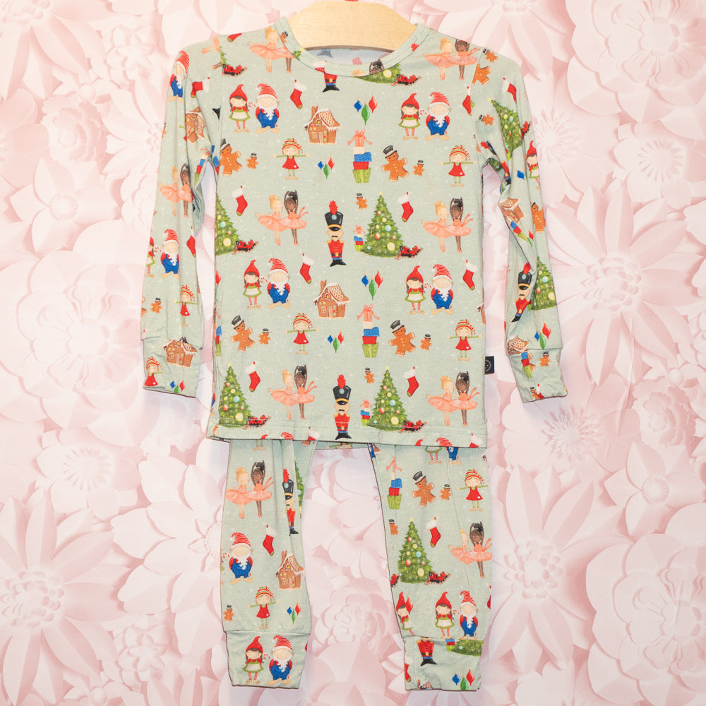 Christmas Bamboo Pajamas Size 2T