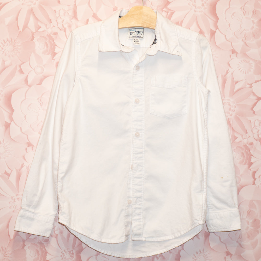 White Dress Shirt Size 10/12