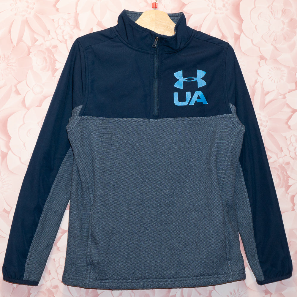 Zip Neck Athletic Shirt Size M (10/12)