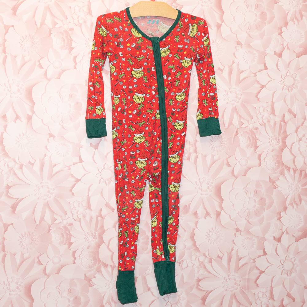 Grinch Bamboo Sleeper Size 24m