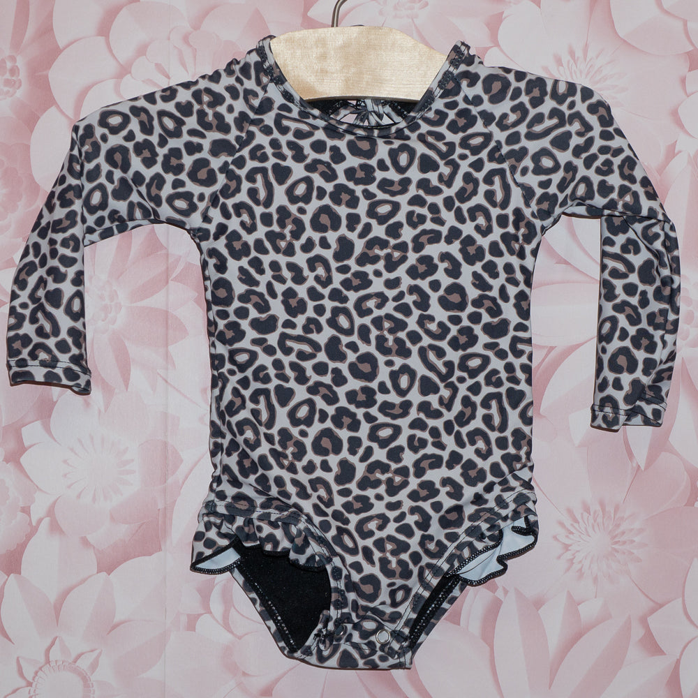 Animal Print Swimsuit Size 6-12m