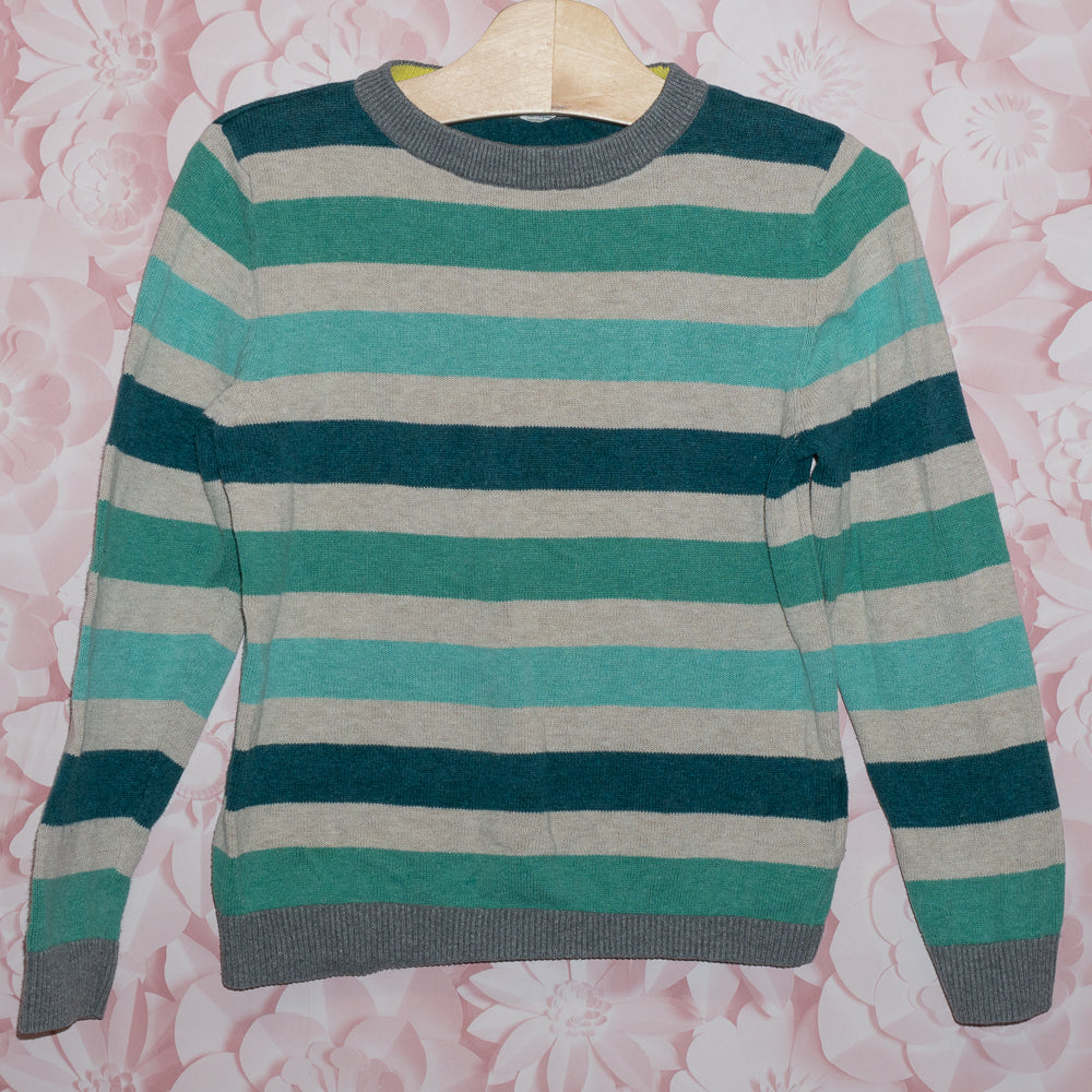 Striped Knit Sweater Size 6x/7