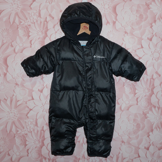 Black Snowsuit Size 0-3m