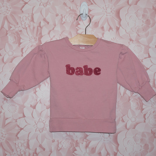 Babe Crewneck Size 24m