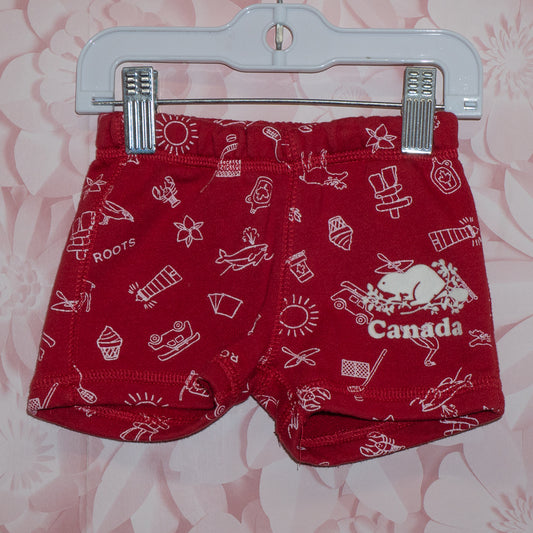 Roots Canada Shorts Size 3-6m