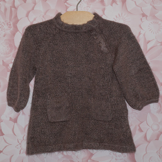 Knit Sweaterdress Size 6-9m