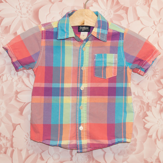 Plaid Shirt Size 4T