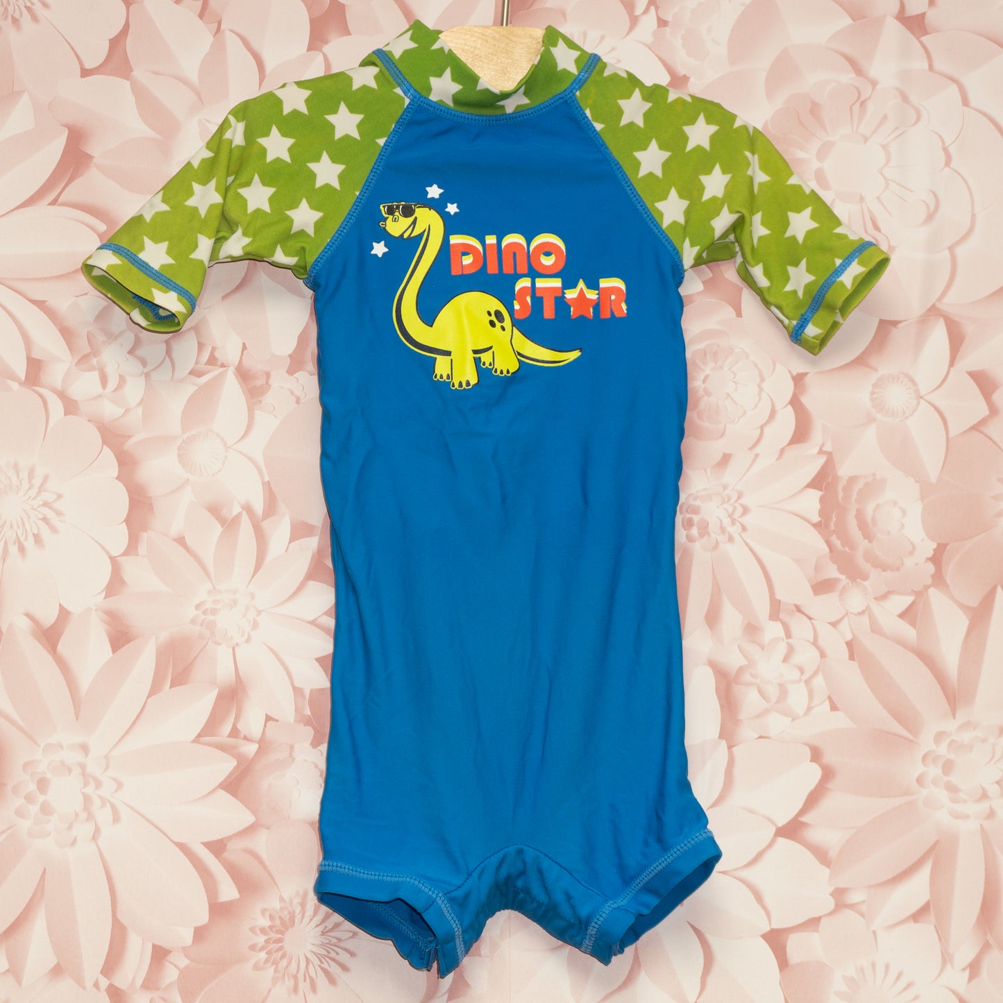 Dino Rashguard Swimsuit Size 3-6