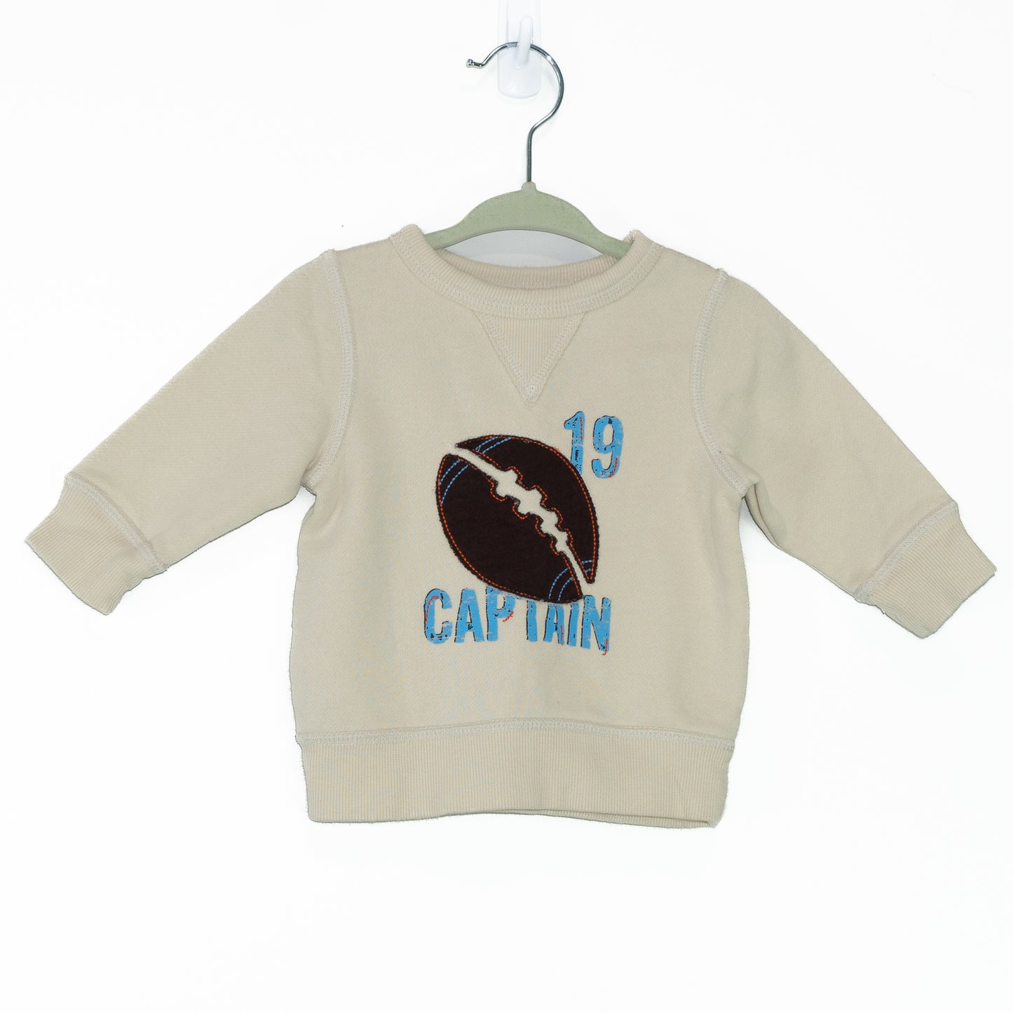Football Captain Sweatshirt Size 3m