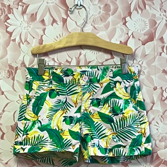 Tropical Print Shorts Size 10