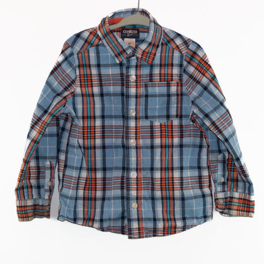 Plaid Shirt Size 4T