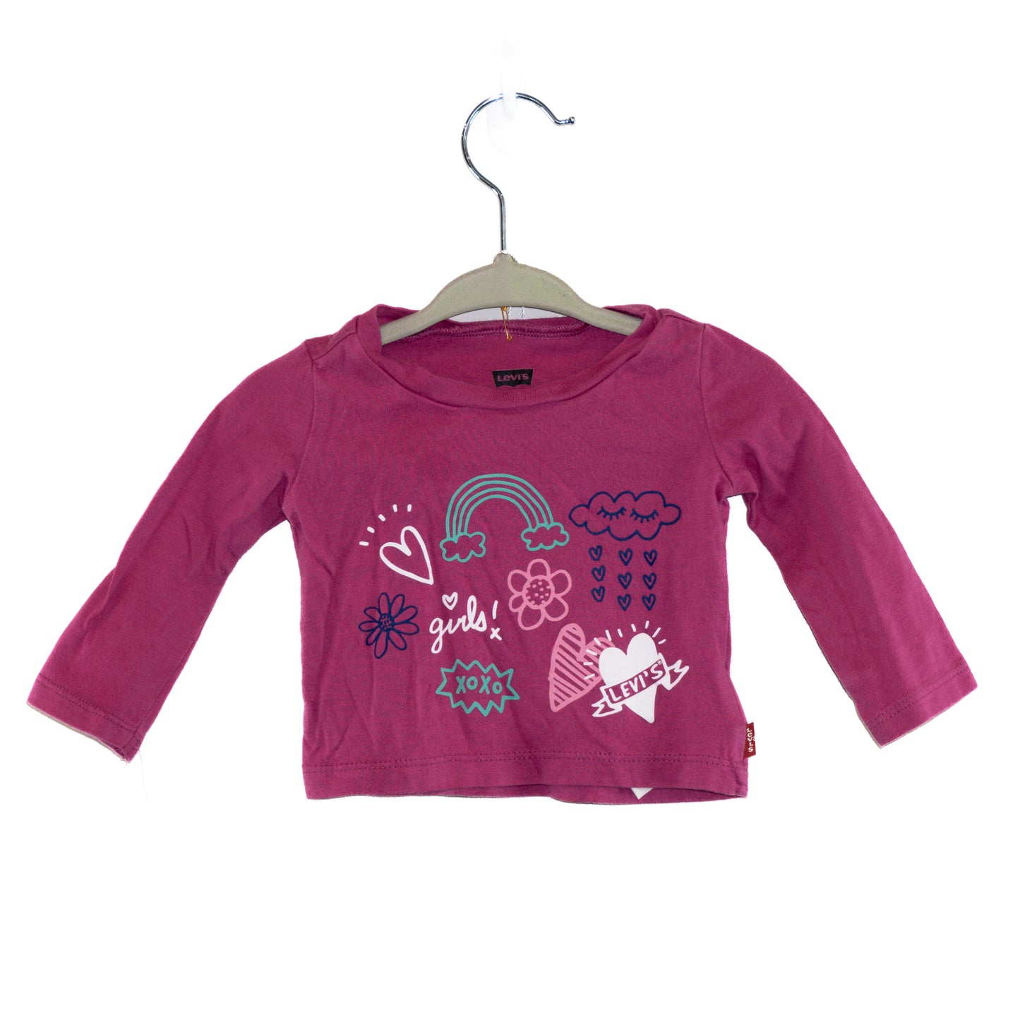 Graphic Long-sleeve Tee Size 0-3m