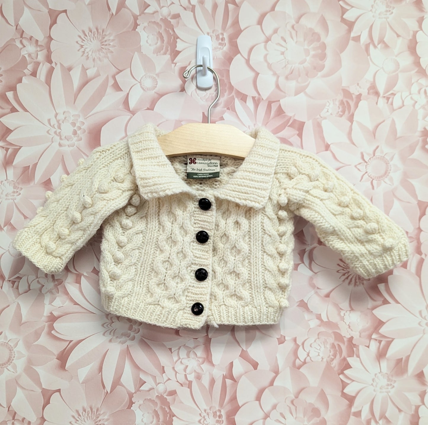 Irish Merino Sweater Size 0-3m