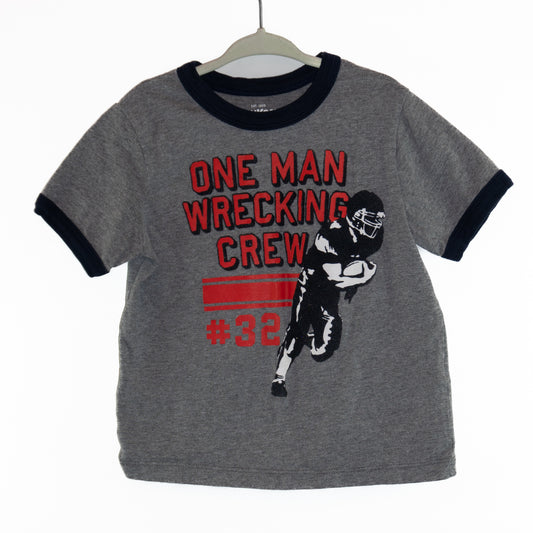 One Man Wrecking Crew Tee Size 3T